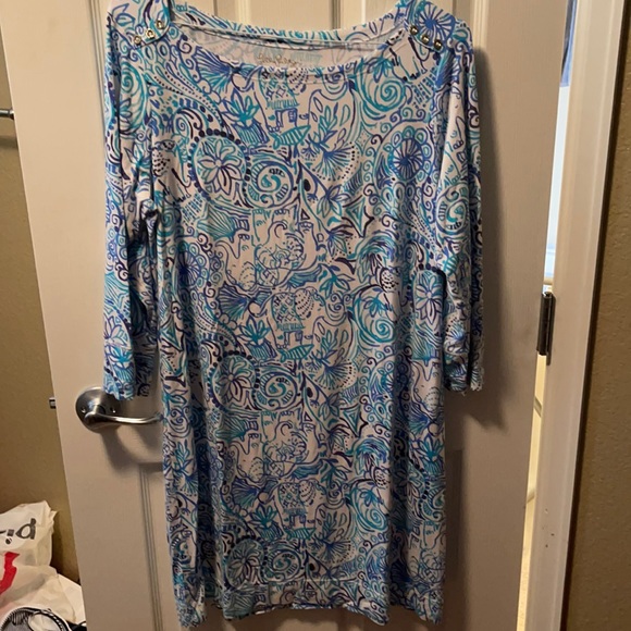 Lilly Pulitzer Sophia Dress in Lucky Trunks - Picture 1 of 3